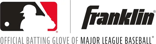 Miniatura 7 de Franklin Sports MLB Guantes de Béisbol - Guantes Powerstrap para Adultos y Jóvenes de Bateo para Hombres, Mujeres, Niños y Niñas Cromo rojo