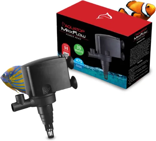 Miniatura 8 de Aquatop MaxFlow 211 GPH - Cabezal sumergible para acuario - Bomba de agua de alto rendimiento - Silencioso y eficiente - Ideal para acuarios de agua