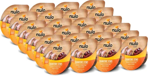 Miniatura 12 de Nulo Freestyle Comida Húmeda para Gatos y Gatitos Estofado Signature, Complemento Alimenticio Premium Totalmente Natural Sin Cereales para Gatos Sin