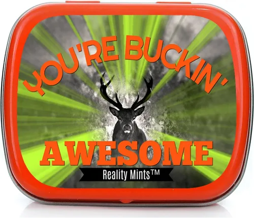 You're Buckin' Awesome Mints – Regalo loco para amigos, regalos divertidos para compañeros de trabajo, rellenos extraños de calcetines para adultos,