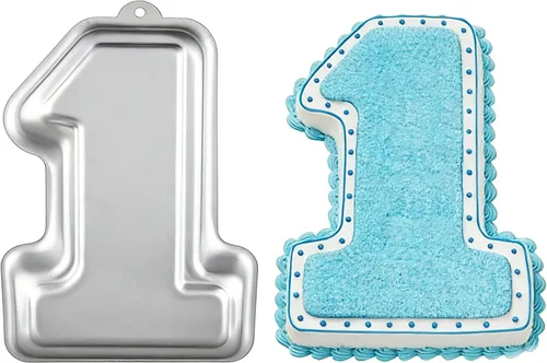 Miniatura 2 de Molde de aluminio 3D para hornear pastel de 10 pulgadas número uno