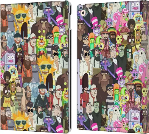 Miniatura 13 de Head Case Designs Funda de piel con licencia oficial de Rick and Morty Aliens Season 3, compatible con Apple iPad 10.2 2019/2020/2021