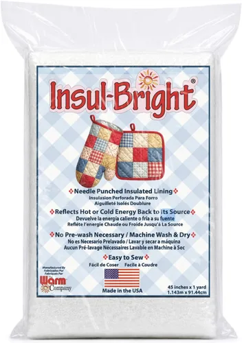 Forro aislante perforado con aguja Insul-Bright -45" x 1 yarda
