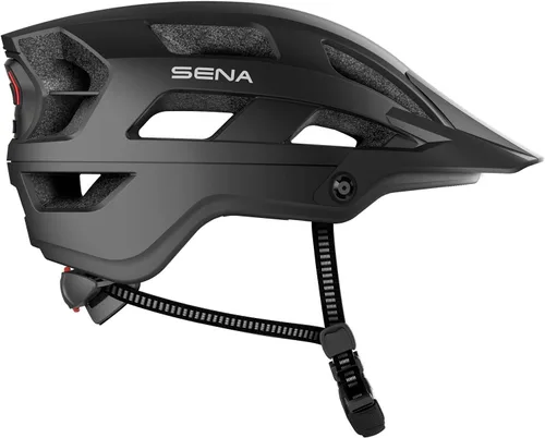 Miniatura 9 de Cascos de bicicleta de montaña Sena M1 / M1 EVO con intercomunicador Bluetooth y de malla de comunicaciones inteligentes Negro mate