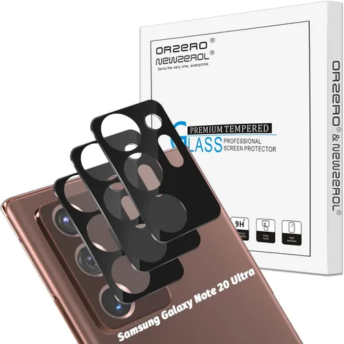 Miniatura 8 de Orzero Paquete de 2 protectores de lente de cámara compatible con Samsung Galaxy Z Fold 4 5G, protector de vidrio templado de 9 durezas HD