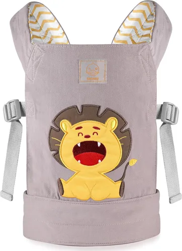 Miniatura 9 de GAGAKU Portabebés para Muñecas para Niñas Pequeñas - Juguete Portador de Animales de Peluche para Niños Pequeños - Flores de Cera Rosa