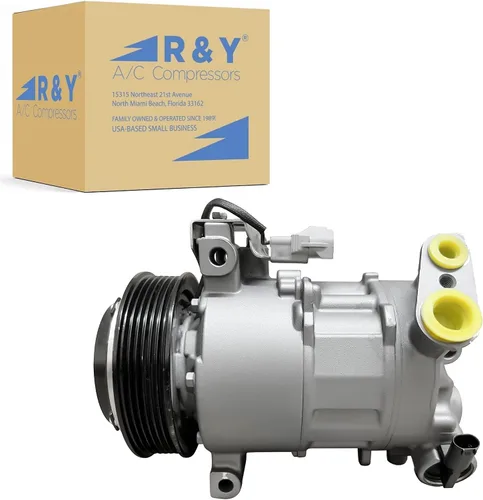 RYC Compresor de aire acondicionado automotriz y embrague de A/C AD-1216 (se adapta a Jeep Renegade 2.4L 2015, 2016, 2017, 2018, 2019, 2020, 2021;