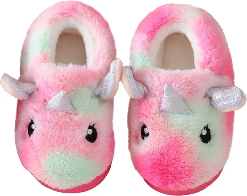 Miniatura 6 de Pantuflas peludas para niñas y niños pequeños