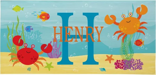 Miniatura 21 de Let's Make Memories - Toalla de playa personalizada para niños - Toalla de piscina única personalizada - Mezcla de algodón/poliéster - Tamaño Gafas