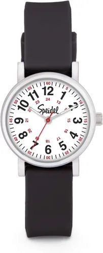 Miniatura 10 de Speidel Scrub Petite Watch Made for Doctors, Nurses, EMT, Surgeons and Students w/Red Second Hand in Scrub Matching