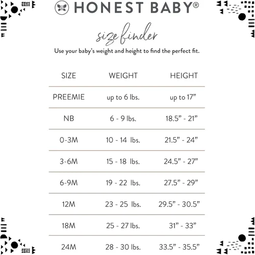 Miniatura 5 de HonestBaby 5-Pack Cami Tops Sleeveless T-Shirts 100% Organic Cotton for Infant and Toddler Baby Girls