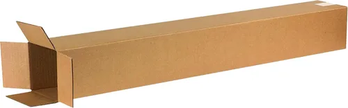 Partners Brand Cajas de cartón corrugado de 6 x 6 x 48, 6 pulgadas de largo x 6 pulgadas de ancho x 48 pulgadas de alto, paquete de 25 | Envío,