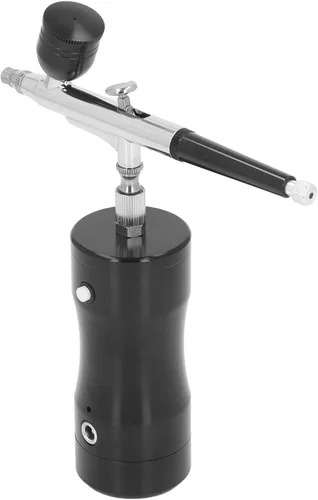 Miniatura 3 de Kit de aerógrafo inalámbrico con compresor, juego de pistola de aerógrafo portátil de mano de 27 PSI, cepillos de aire de carga USB para tatuajes