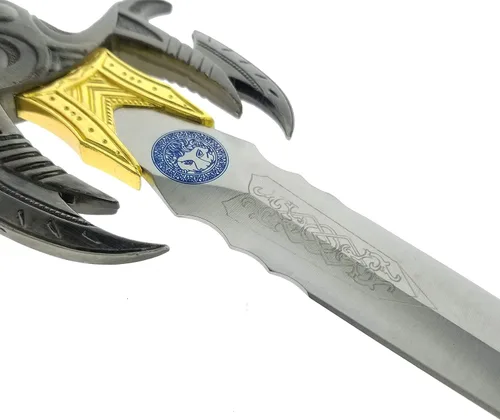 Miniatura 4 de Espada corta Fantasy Darkness de 17 y 10 pulgadas. Espada corta de hoja fija. Para colecciones, regalos