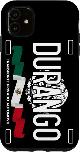 iPhone 11 Durango Placa Estética, México Durango Case