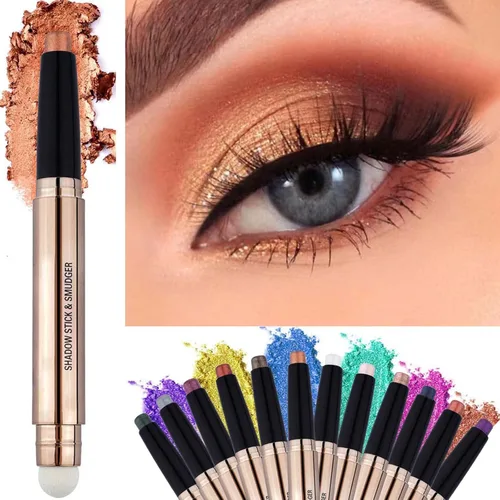 Miniatura 12 de Juego de sellos de sombra de ojos en barra y alas en crema, regalo del día de la madre, lápiz de sombra de ojos rosa nude, lápiz de sombra de ojos