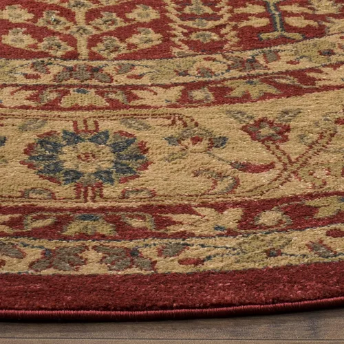 Miniatura 4 de SAFAVIEH Mahal Collection - Alfombra decorativa, 2.2 x 4 pies, azul marino y natural, diseño oriental tradicional, no desprende pelusa y de fácil