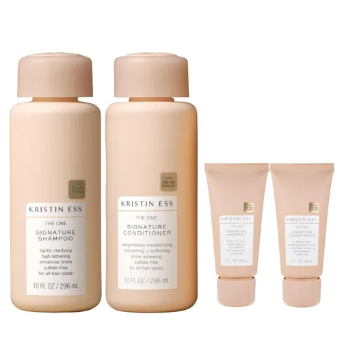 Miniatura 8 de Kristin Ess Hair Signature Salon - Juego de champú y acondicionador sin sulfatos para hidratación, anti-frizz + brillo - Seguro para cabello teñido
