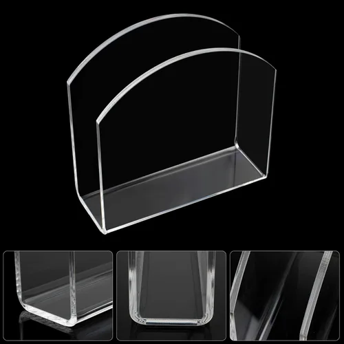 Miniatura 3 de Servilleteros de acrílico transparente para mesas, servilleteros de papel transparente para servilleteros de papel transparente, dispensador