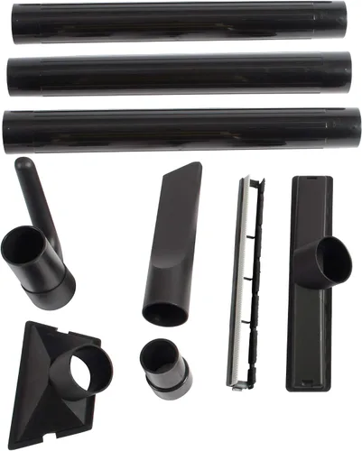 Miniatura 9 de Cen-Tec Systems Varita de extensión para aspiradora húmeda/seca, juego de 2, negro, 2 piezas