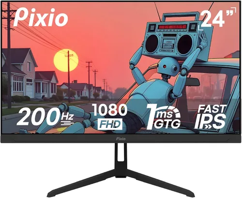 Miniatura 19 de Pixio PX246 Wave Beige 24 pulgadas 120Hz Frecuencia de Actualización Resolución FHD 1080p Panel IPS 4ms GTG Tiempo de Respuesta Monitor