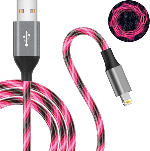 Miniatura 8 de Cable de carga para iPhone, cable Lightning de 3 pies con certificación MFi de Apple, cable de carga rápida USB de alta velocidad, cable