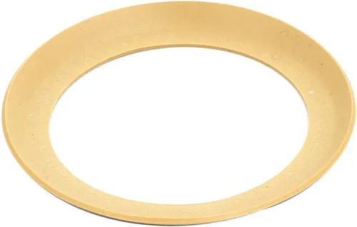 Miniatura 5 de uxcell Anillo de Pistón de Compresión de Reemplazo para Compresor de Aire, 26mm DE, 10mm DI, 0.5mm de Grosor, Amarillo