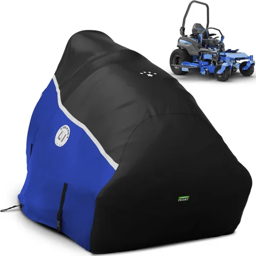 Miniatura 12 de Funda para tractor de césped de 420D, cubierta impermeable para tractor resistente, se adapta a cubiertas de hasta 54", ajuste universal para John