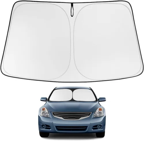 Miniatura 68 de Proadsy Parasol para parabrisas actualizado 2025, ajuste personalizado Dodge RAM 1500 2Dr 2019-2024 2025, 4 capas, plegable, protector de parasol