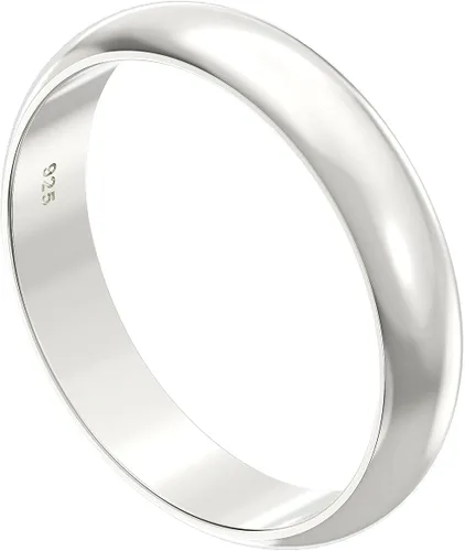 Aeon Anillo de boda de plata de ley 925 30.197 in Ajuste cómodo para hombres y mujeres Tallas J-Z Calidad premium para momentos especiales de la