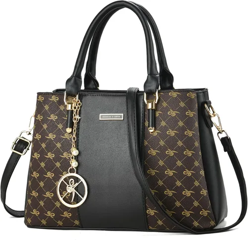 Miniatura 40 de KURGOOL Bolsos y bolsos de mano para mujer, bolso de hombro con asa superior, bolsa de mensajero para mujer
