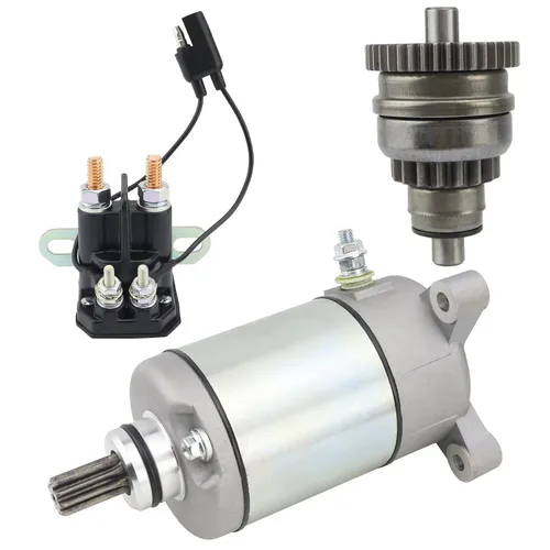 Miniatura 11 de Motor de arranque con Bendix y relé para Polaris Sportsman 500 96-02, Scrambler 500 97-02, Magnum 325/425/500 95-02, Big Boss 500 6x6 98-02, Ranger