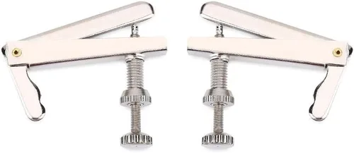 Miniatura 6 de 4 unids/set de ajustadores de cuerda de violonchelo cuerda de metal plateado afinador fino instrumentos musicales piezas de repuesto para 3/4 4/4