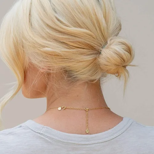 Miniatura 3 de gorjana Extensor de collar ajustable de 3 pulgadas para mujer gargantilla, pulsera, tobillera, delicada cadena en oro, oro rosa o plata
