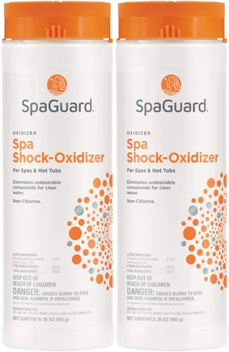 Miniatura 3 de SpaGuard Oxidante de Choque para Spas y Jacuzzis, 7 lb, Individual, Oxidante Sin Cloro, Fácil de Usar, Tratamiento de Choque de Disolución Rápida