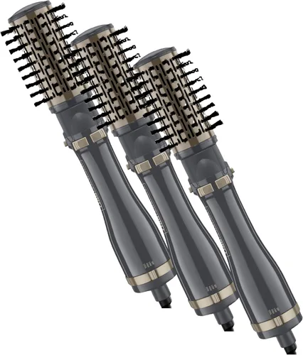 Miniatura 2 de Peine redondo rotador para el cabello Infiniti Pro Spin Air, con aire caliente, 2 pulgadas, color oscuro, de Conair, Estilizador rotativo, giro