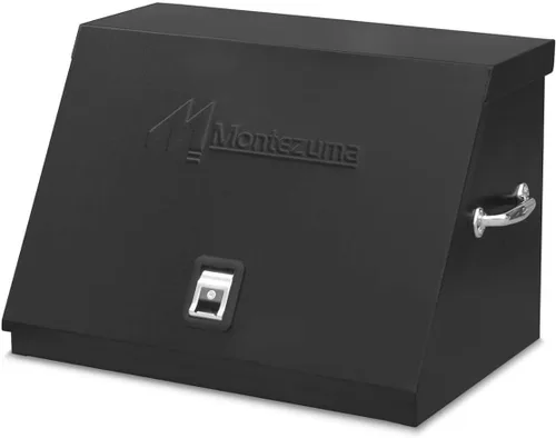 Miniatura 4 de Montezuma LA400B - Caja de herramientas TRIANGULAR portátil de 30 pulgadas - Diseño de varios niveles - Construcción de calibre 16 - Cofre