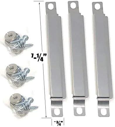Miniatura 2 de Grill Parts Zone Tubo cruzado de repuesto para modelos de gas G45149, Oklahoma Joe 15202029, 16202046, G45149, G41201, G41202, G41204, G41205