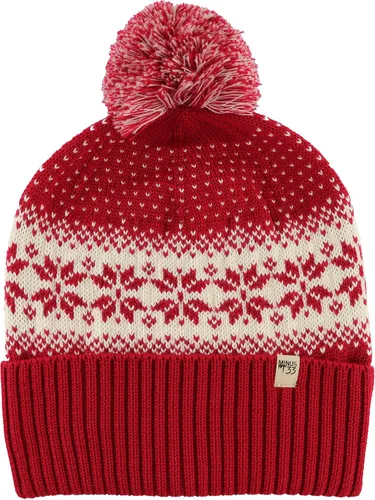 Miniatura 13 de Minus33 - Gorro de punto con pompón de peso medio, 100% lana merina, gorro de invierno