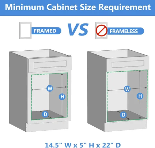 Miniatura 9 de LOVMOR Organizador de gabinete extraíble de 13.5 pulgadas de ancho x 21 pulgadas de profundidad, estantes extraíbles para gabinete con cierre suave