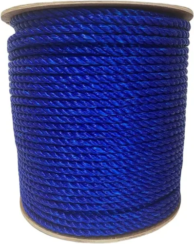 Miniatura 7 de ATERET Cuerda de Polipropileno Trenzada de 3 Hebras Color Tostado Monofilamento I 1-1/2" x 20 Pies I 19,350 lbs. Resistencia a la Tracción I Cordón