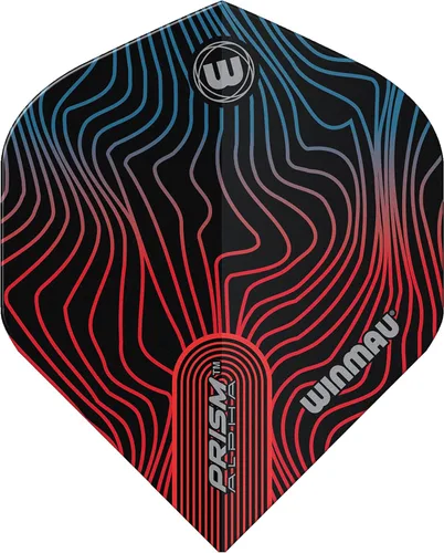 Miniatura 7 de WINMAU Prism Alpha Solar Design - Paquetes de vuelos de dardos - 3 juegos por paquete (9 vuelos en total) (mezcla lisa)