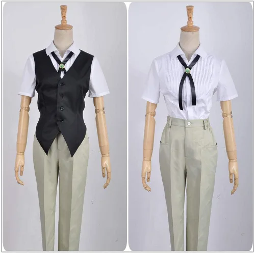 Miniatura 5 de Cos-Animefly Anime Bungo Stray Dogs Osamu Dazai Cosplay traje largo gabardina Halloween fiesta traje para hombres mujeres