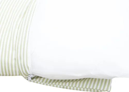 Miniatura 18 de Linon Harris Apple Verde 2 piezas de cojín de rincón con 3 almohadas de acento coordinadas de Linon - Solo se ajusta a la colección Harris Nook