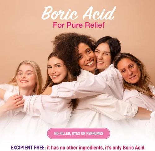 Miniatura 6 de Puregen Labs - Supositorios vaginales de ácido bórico de 600 mg - 100% puros Todo natural sin tintes ni rellenos Apoya el equilibrio del pH