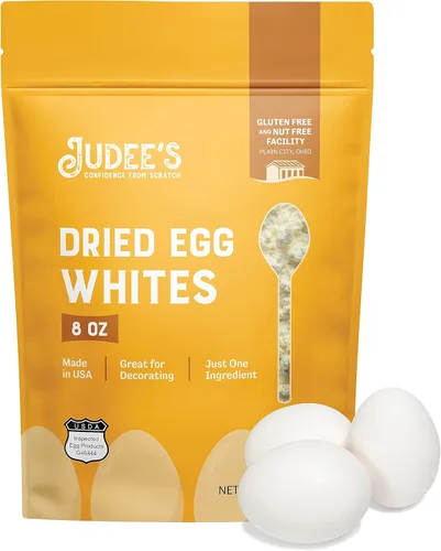 Miniatura 9 de 1 libra / 16 onzas de claras de huevo deshidratadas, sin OMG, pasteurizadas, fabricado en Estados Unidos, 1 ingrediente aditivo, producidos