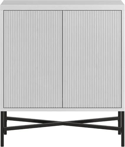 Miniatura 4 de Henn&Hart Brighton Accent Gabinete, 28" de ancho, blanco Blanco nube