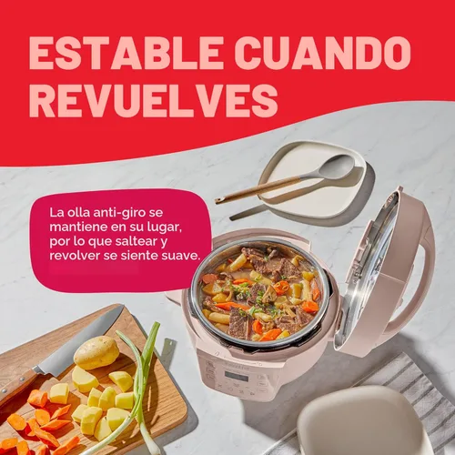 Miniatura 6 de Instant Pot 4QT RIO Mini olla multicocción 7 en 1, olla a presión, cocción lenta, salteado, vapor, arrocera, yogur y calentador, Rosewater, 4 cuartos