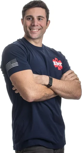Miniatura 3 de EMT AEMT Star Life Camiseta de emergencia para ambulancia médica paramédica para hombres y mujeres