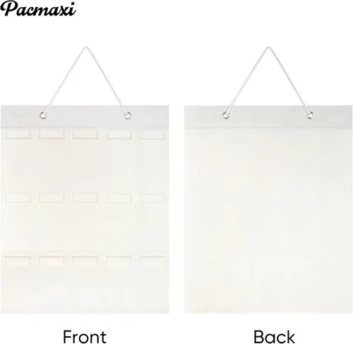 Miniatura 4 de PACMAXI Organizador de almacenamiento para lentes de sol, bolsillo de pared montado por lentes de sol, soporte de almacenamiento para anteojos